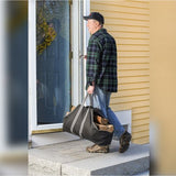 ShelterLogic® polyester brandhoutzak beuken | Zwart | 23 kg