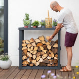 Westmann HaardHout Houtopslag Houtrek WM4020 - Brandhoutrek 52x108x106 cm