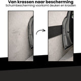 Stootstrip Muurbeschermer Garage - 200x20cm - Zelfklevend Autodeur Beschermer - Stootrand Foam - Autodeur Beschermer - Garage Stootrand