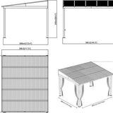 Sojag - Terrasoverkapping - SJ23300