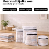 Waszakken - 7 Stuks - Wasnetten - Bescherm je Wasgoed en Wasmachine - Packing Cubes - Travel Organizer - Waszakje - Wasnetje