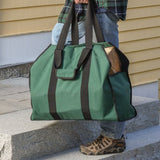 ShelterLogic® polyester brandhoutzak | Groen | 30 kg