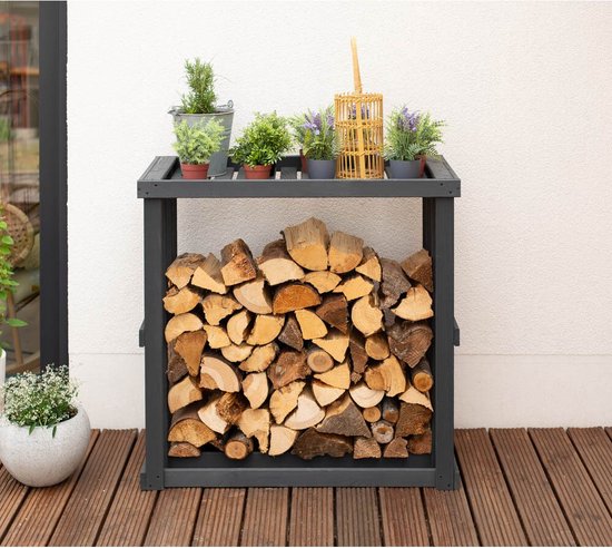 Westmann HaardHout Houtopslag Houtrek WM4020 - Brandhoutrek 52x108x106 cm