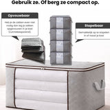Opbergtas Kleding - 4 Stuks - Organizer voor Dekbed - Opbergzak - Opbergers voor Seizoenskleding