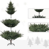 Kunstkerstboom van Noorse spar met metalen voet - 1046 takpunten - 180 cm - Ø157 cm Breed
