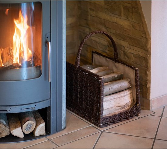 Westmann Houthaardhoutmand Olga - Houtmand 35x50x21cm