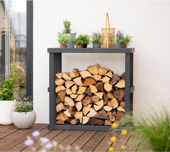 Westmann HaardHout Houtopslag Houtrek WM4020 - Brandhoutrek 52x108x106 cm