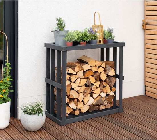 Westmann HaardHout Houtopslag Houtrek WM4020 - Brandhoutrek 52x108x106 cm