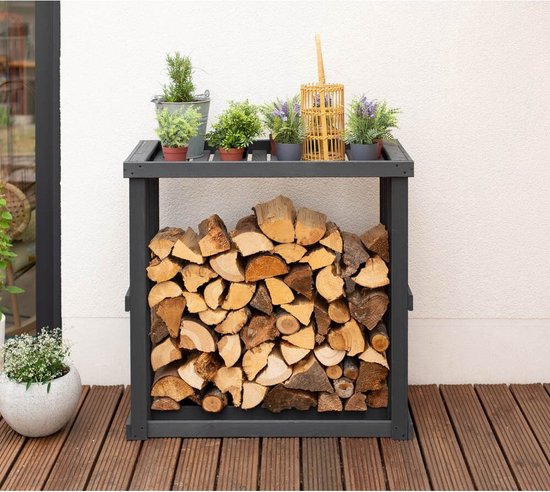 Westmann HaardHout Houtopslag Houtrek WM4020 - Brandhoutrek 52x108x106 cm