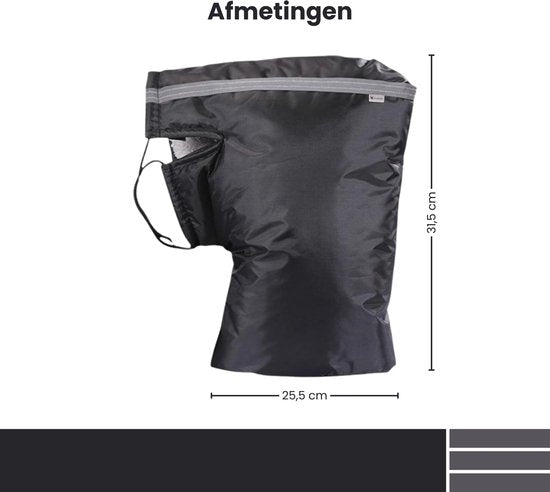 Stuurmoffen voor Fiets & Scooter – Waterdichte Handmoffen – Winter Stuurhandschoenen – Warme Handbeschermers – Geschikt voor Fiets, Scooter, Motor en Fatbike
