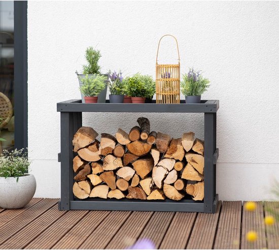 Westmann HaardHout Houtopslag WM4010 - Brandhoutrek 52x108x74 cm