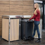 Westmann Containerombouw WMHHWTC-51 - met Bloembak - 84 x 134 x 125 cm