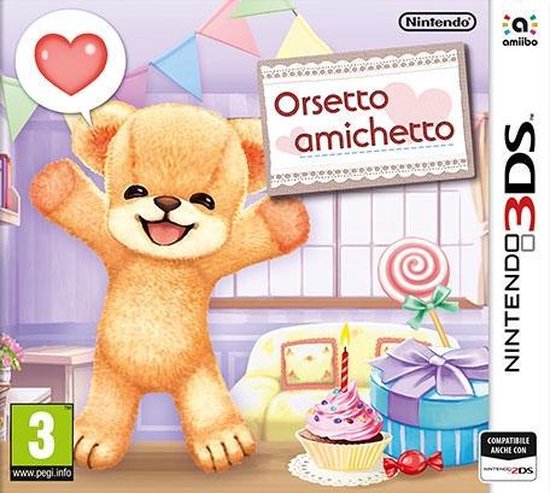 Nintendo Orsetto Amichetto Basis Nintendo 3DS Italiaans video-game