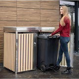 Westmann Containerombouw WMHHWTC-51 - met Bloembak - 84 x 134 x 125 cm