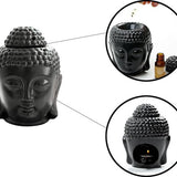 Buddha Kaarshouder - Waxinelicht houder - Aroma kaars - Waxinelichthouder Keramiek - Theelichthouder - Aroma Theelicht - Buddha Beeld