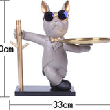Franse Bulldog Beeld - Beeld - Sieraden - Zwart Goud