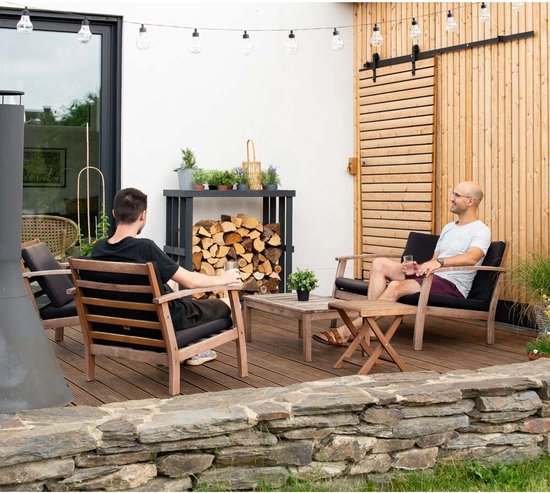Westmann HaardHout Houtopslag Houtrek WM4020 - Brandhoutrek 52x108x106 cm
