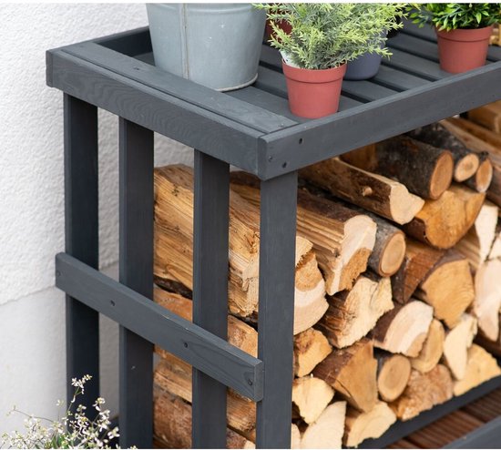 Westmann HaardHout Houtopslag WM4010 - Brandhoutrek 52x108x74 cm