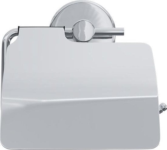 4bathroomz® Oslo toiletrolhouder met klep - WC rolhouder
