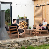 Westmann HaardHout Houtopslag Houtrek WM4020 - Brandhoutrek 52x108x106 cm