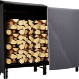 Houtopslagrek 120x36x99 cm met Waterafstotende Hoes