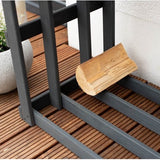 Westmann HaardHout Houtopslag WM4010 - Brandhoutrek 52x108x74 cm