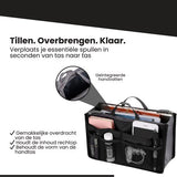 Handtas organizer - Bag in Bag - 11 ruime vakken - 17 9 Tasorganizer