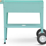 Herstera Garden® Barcelona Plantenbak Verrijdbaar - 85x50x80cm - Muntgroen