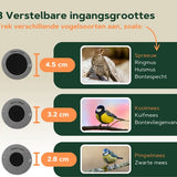 Vogelview Nestlife360 - Vogelhuisje met Camera - Hout - AI vogelherkenning - 1080p HD - Audio - Met zonnepaneel