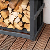 Westmann HaardHout Houtopslag WM4010 - Brandhoutrek 52x108x74 cm