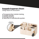 Handtas organizer - Bag in Bag - 11 ruime vakken - 17 9 Tasorganizer