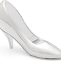 Zilverstad - Spaarpot - Pump- Verzilverd