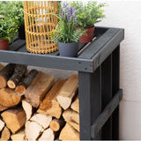 Westmann HaardHout Houtopslag WM4010 - Brandhoutrek 52x108x74 cm