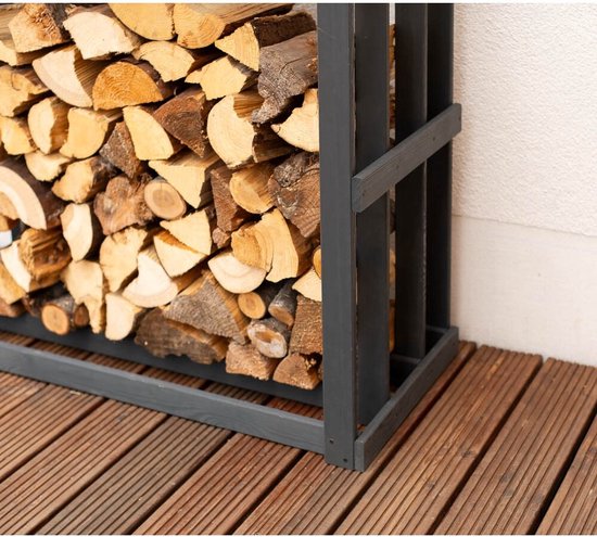 Westmann HaardHout Houtopslag Houtrek WM4020 - Brandhoutrek 52x108x106 cm