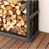 Westmann HaardHout Houtopslag Houtrek WM4020 - Brandhoutrek 52x108x106 cm