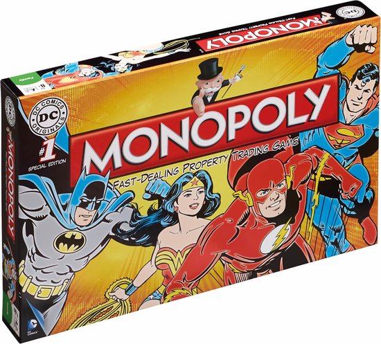 Monopoly DC Comics Retro