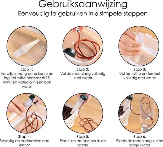 Waterdruppelaar - 10 Stuks - Druppelsysteem - 76 cm