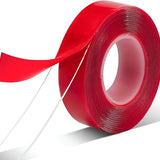24ME® Montagetape - Dubbelzijdig Tape 1.5 Meter - Transparant - Binnen & Buiten Oplossingen - Nano Tape