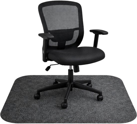 Bureaustoelmat 120 x 90 cm – Vloerbeschermer voor Bureaustoel – Stoelmat Bureau – Antislip Bureaustoel Mat voor Harde Vloeren – Krasbestendige Vloermat Kantoor & Thuiswerkplek