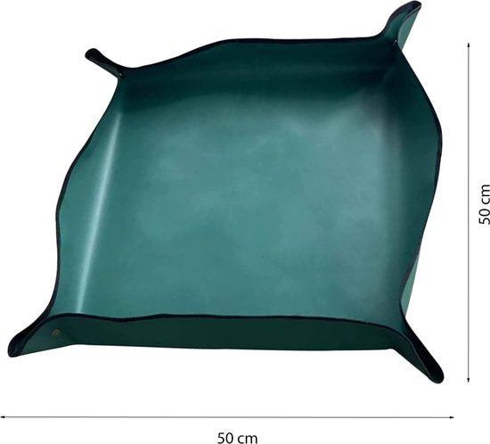Verpotmat - Groen met Drukknopen - Waterdichte Mat - Plantenmat - Tuinmat