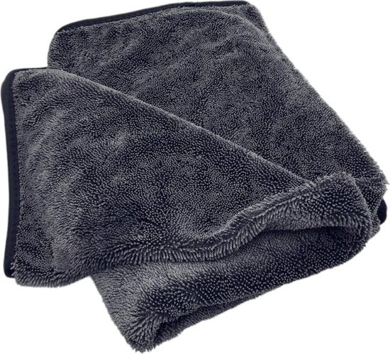 Droogdoek Badkamer - 80x60 cm - Grijs - Microvezeldoek - Autowas Doek