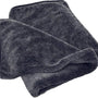 Droogdoek Badkamer - 80x60 cm - Grijs - Microvezeldoek - Autowas Doek
