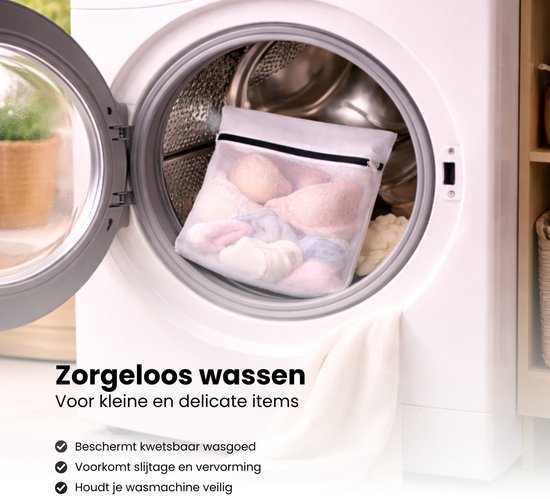 Waszakken - 7 Stuks - Wasnetten - Bescherm je Wasgoed en Wasmachine - Packing Cubes - Travel Organizer - Waszakje - Wasnetje