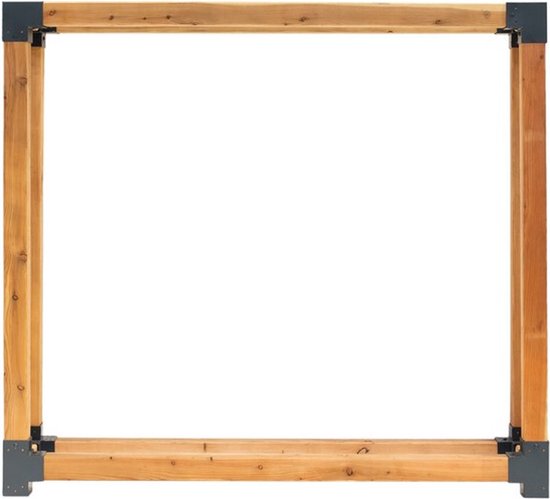 Westmann HaardHout Houtopslag Houtrek WMKR3030 - Brandhoutrek 198x40x180 cm