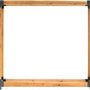 Westmann HaardHout Houtopslag Houtrek WMKR3030 - Brandhoutrek 198x40x180 cm