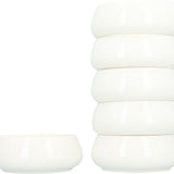Serviesset Nora 18 delig - 6 persoons servies porselein - Wit