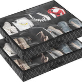 Schoenen Opbergtas Onderbed - 2 stuks - 16 paar Schoenen - Schoenen Organizer