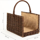 Westmann Houthaardhoutmand Olga - Houtmand 35x50x21cm