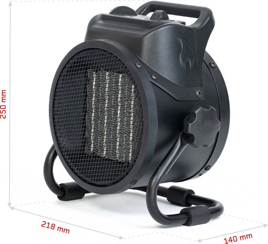 Feistos Keramische Straalkachel Bouwkachel Helios 2000 | 2000W