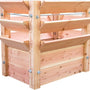 Westmann verhoogde plantenbak Premium XL - 65x90x73 cm